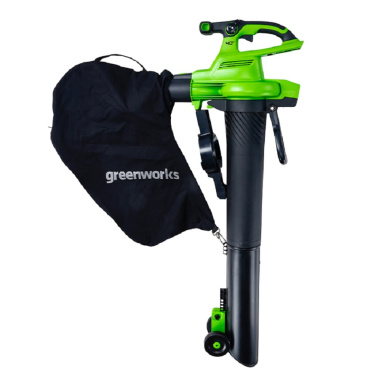 фото Воздуходувка-пылесос аккумуляторная GREENWORKS GD40BVIIK5 2406907UG