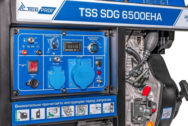 фото Генератор дизельный TSS SDG 6500EHA