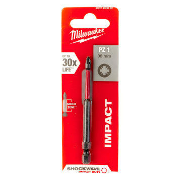 фото Насадка PZ 1 х 90 мм (1 шт.) Shockwave MILWAUKEE 4932430862