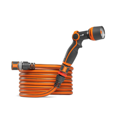 фото Шланг Aquazoom 15 м, 1/2'' (13 мм), с набором для полива DWH 6102 DAEWOO