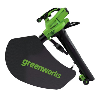 фото Воздуходувка-пылесос аккумуляторная GREENWORKS GD40BVIIK5 2406907UG