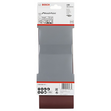 фото Лента шлифовальная 100 х 610 мм P100 (1 шт.) Best for Wood BOSCH 2608606132