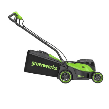 фото Газонокосилка аккумуляторная GREENWORKS GD24X2LM361 (без АКБ и ЗУ) 2520707
