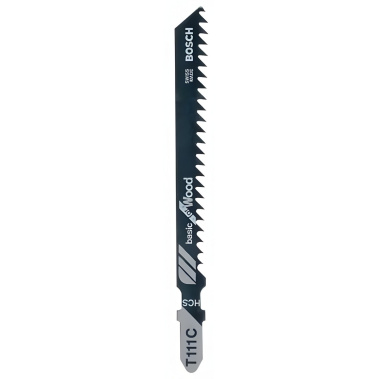 фото Полотно пильное T 111 C Basic for Wood (3 шт.) BOSCH 2608630808