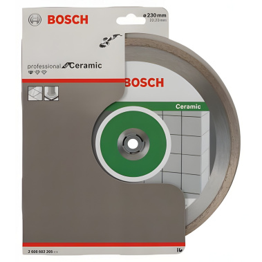 фото Диск алмазный 230 х 22.2 мм Standard for Ceramic BOSCH 2608602205