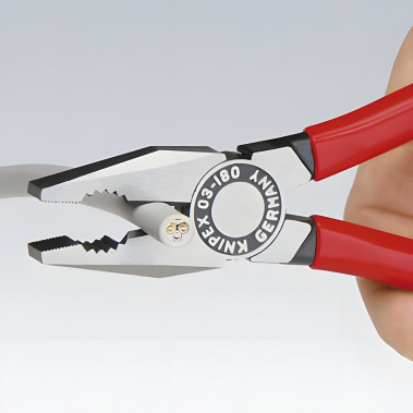 фото Плоскогубцы 180 мм (черн) KNIPEX KN-0301180