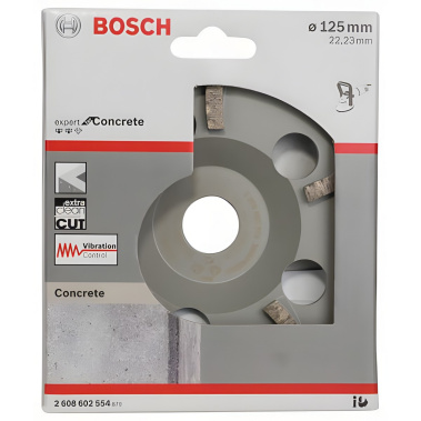 фото Чашка алмазная 125 мм Expert for Concrete Extra-Clean BOSCH 2608602554