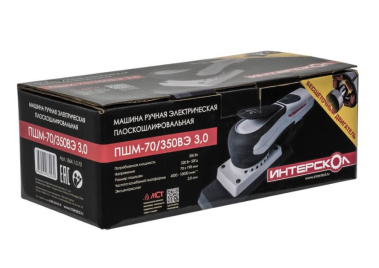 фото Шлифмашина вибрационная ИНТЕРСКОЛ ПШМ-70/350ВЭ