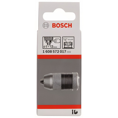 фото Патрон быстрозажимной 1.0-13 мм, 1/2''-20 UNF BOSCH 1608572017