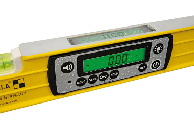 фото Уровень электронный 1000 мм (3 глазка, 2 ЖК дисп., IP67, точн. 0,5 мм/м) TECH 196 DL STABILA 19827