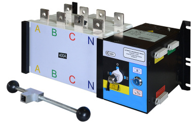 фото Реверсивный рубильник АВР (устройство автоматического ввода резерва) SHIQ5-1250 4P