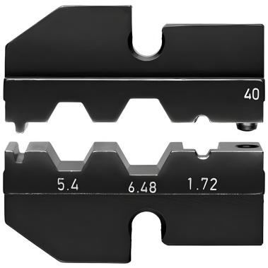 фото Клещи для опрессовки сменных плашек + плашка KN-974940 KNIPEX KN-9743200A