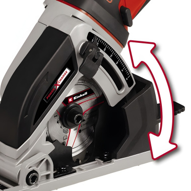 фото Мини-пила циркулярная аккумуляторная Einhell PXC TE-CS 18/89 Li-Solo (без АКБ и ЗУ) 4331100