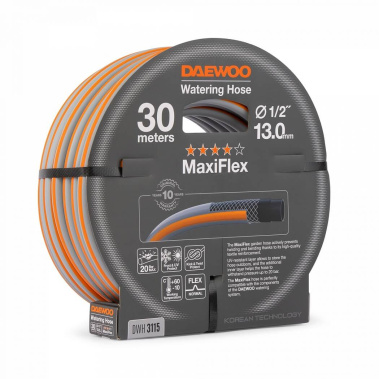фото Шланг MaxiFlex 30 м, 1/2'' (13 мм) DWH 3115 DAEWOO