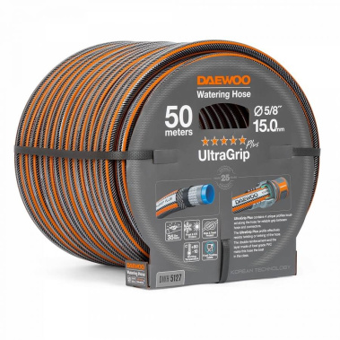 фото Шланг UltraGrip 50 м, 5/8'' (15 мм) DWH 5127 DAEWOO