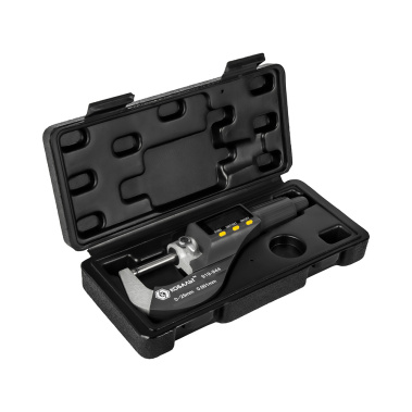 фото Микрометр цифровой 0 - 25 мм (точность 0,01 мм, кейс) КОБАЛЬТ 919-944