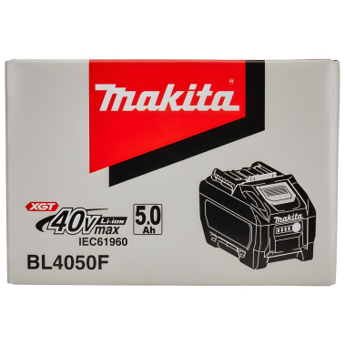 фото Аккумулятор MAKITA XGT BL4050F (40V, 5.0Аh, полиэт. пакет) 632R45-4