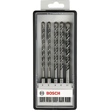 фото Набор буров 5 шт. (6, 6, 8, 8, 10 мм) SDS-Plus-5 BOSCH 2607019928