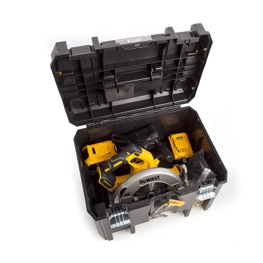 фото Пила дисковая аккумуляторная DEWALT DCS570P2-QW