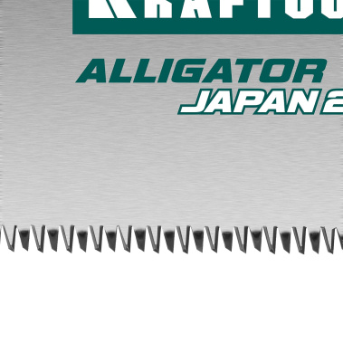 фото Ножовка по дереву 185 мм KRAFTOOL Alligator Japan 22 1-15194-18-22