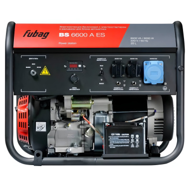 фото Электростанция бензиновая FUBAG BS 6600 A ES