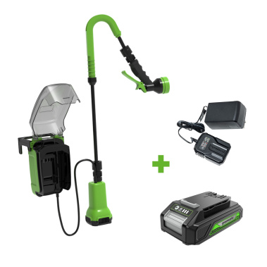 фото Насос для бочки аккумуляторный GREENWORKS G24SWP 3401007UA