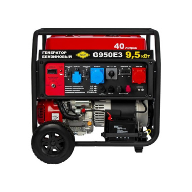 фото Генератор бензиновый DDE G950E3