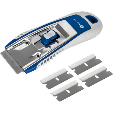 фото Скребок строительный 39 мм, корпус из ABS-пластка (5 лезвий) КОБАЛЬТ 916-707