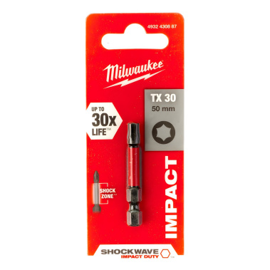 фото Насадка TX 30 х 50 мм (1 шт.) Shockwave MILWAUKEE 4932430887