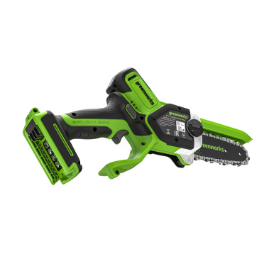 фото Пила цепная аккумуляторная GREENWORKS GD24CS15 (без АКБ и ЗУ) 2010107