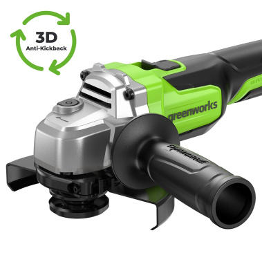 фото Шлифмашина угловая аккумуляторная GREENWORKS AG5900 3201007CUB