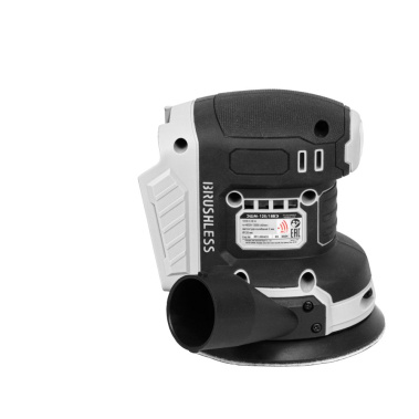 фото Шлифмашина эксцентриковая аккумуляторная ИНТЕРСКОЛ ЭШМ-125/18ВЭ АПИ (без АКБ и ЗУ, картон)