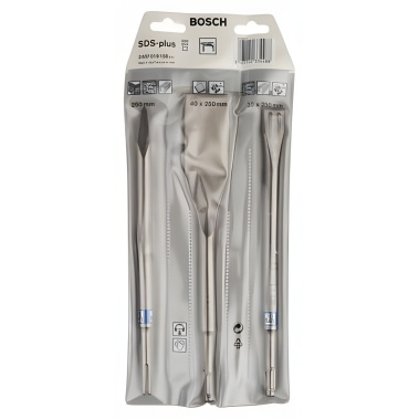 фото Набор зубил 3 шт. SDS-Plus BOSCH 2607019159