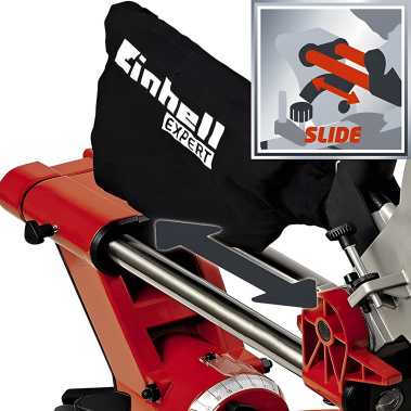 фото Пила торцово-усовочная Einhell TE-SM 2534 Dual, с протяжкой 4300870