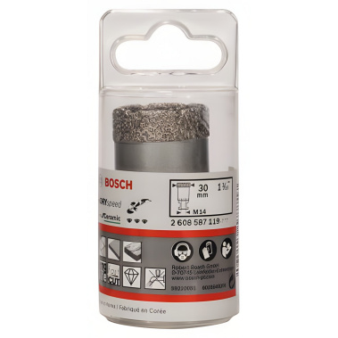 фото Сверло алмазное 30 мм Dry Speed Best for Ceramic BOSCH 2608587119