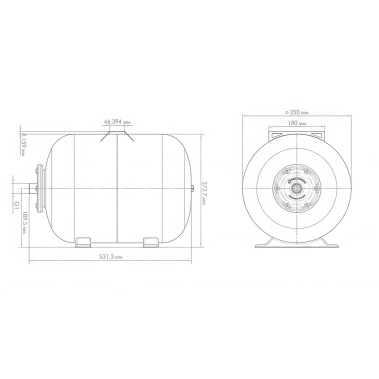 фото Гидроаккумулятор ГПк 50 ДЖИЛЕКС 7058