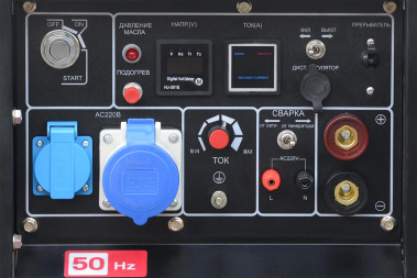 фото Инверторный дизельный сварочный генератор TSS DGW 7.0/250ED-R