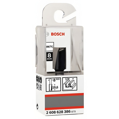фото Фреза пазовая (d8/D13/H19.6/L51) HM BOSCH 2608628386