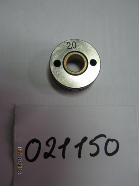 фото Ролик подающий под порошковую проволоку (30-10-12) 1.6/2.0 / Feed roller (1.6/2.0 flux type, 30х10х12)