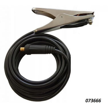 фото Кабель с клеммой заземления 2,4 м / штекер 16-25