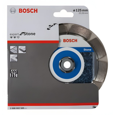 фото Диск алмазный 125 х 22.2 мм Expert for Stone BOSCH 2608602589
