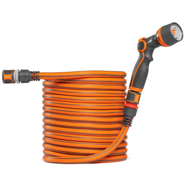 фото Шланг Aquazoom 30 м, 1/2'' (13 мм), с набором для полива DWH 6105 DAEWOO