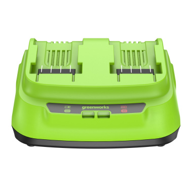фото Устройство зарядное GREENWORKS G24X2C8 (24 В, 8 А, для 2-х аккумуляторов) 2958807
