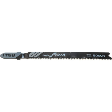 фото Полотно пильное T 119 B Basic for Wood (5 шт.) BOSCH 2608630037