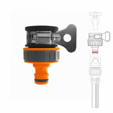 фото Адаптер для крана безрезьбовой до 19 мм (3/4'') DWC 1119 DAEWOO