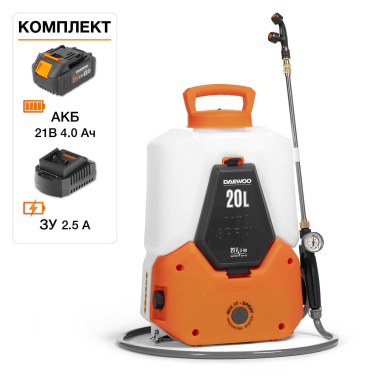 фото Опрыскиватель аккумуляторный DAEWOO DSA 2021Li SET