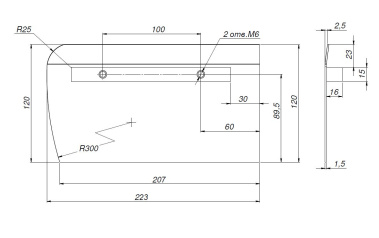 фото Лопасти для TSS DMR, DMD600 (к-т из 4 лопастей)