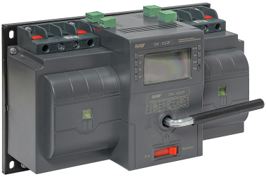 фото Рубильник реверсивный автоматизированный моноблочный (Блок автоматического ввода резерва АВР) CM-63/