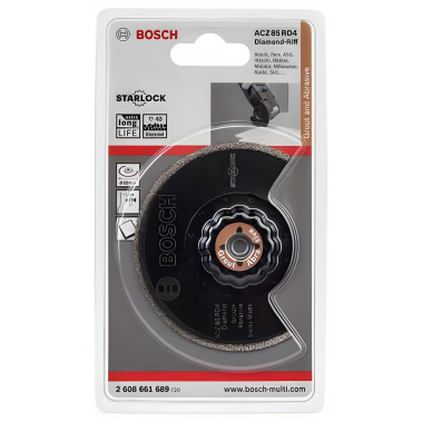 фото Диск пильный сегментированный Diamant-RIFF ACZ 85 RD4 (1 шт.) BOSCH 2608661689
