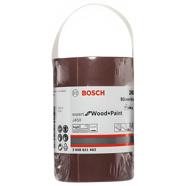 фото Рулон шлифовальный 93 х 5000 мм P240 Expert for Wood + Paint BOSCH 2608621462